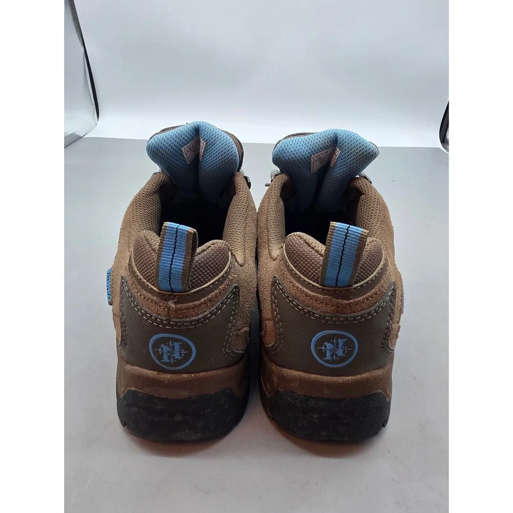 Nevados Waterproof Hiking Shoes Brown Blue Leather V4161WJL Mens‎ 8.5M